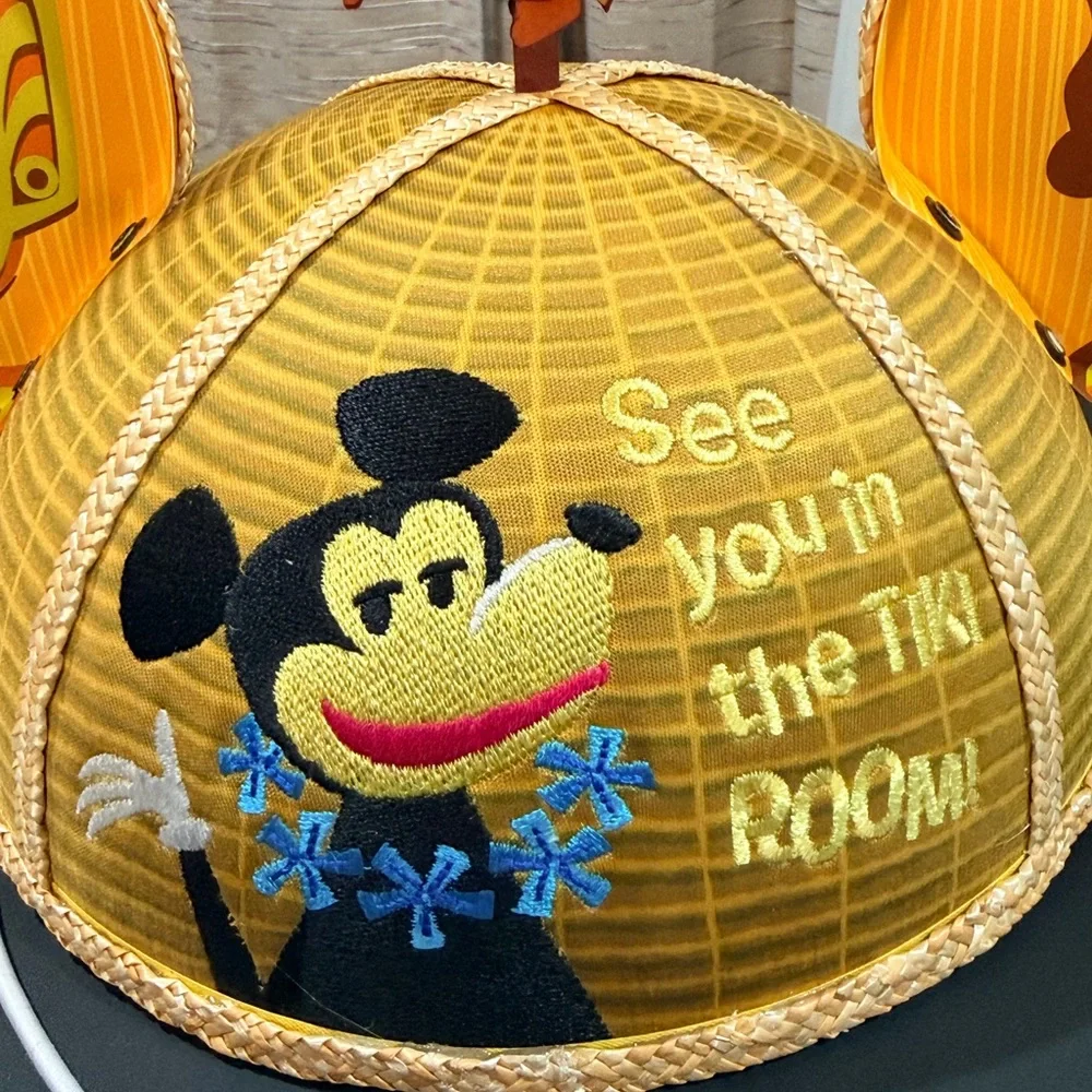 Disney x SHAG Tiki Room Mickey Ears LE D23 - Picture 5 of 8